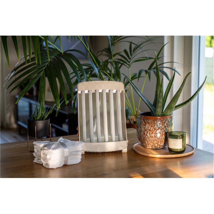 Mājas sejas solārijs ar 6 krāsainām UV caurulēm Cosmedico 90W/230V