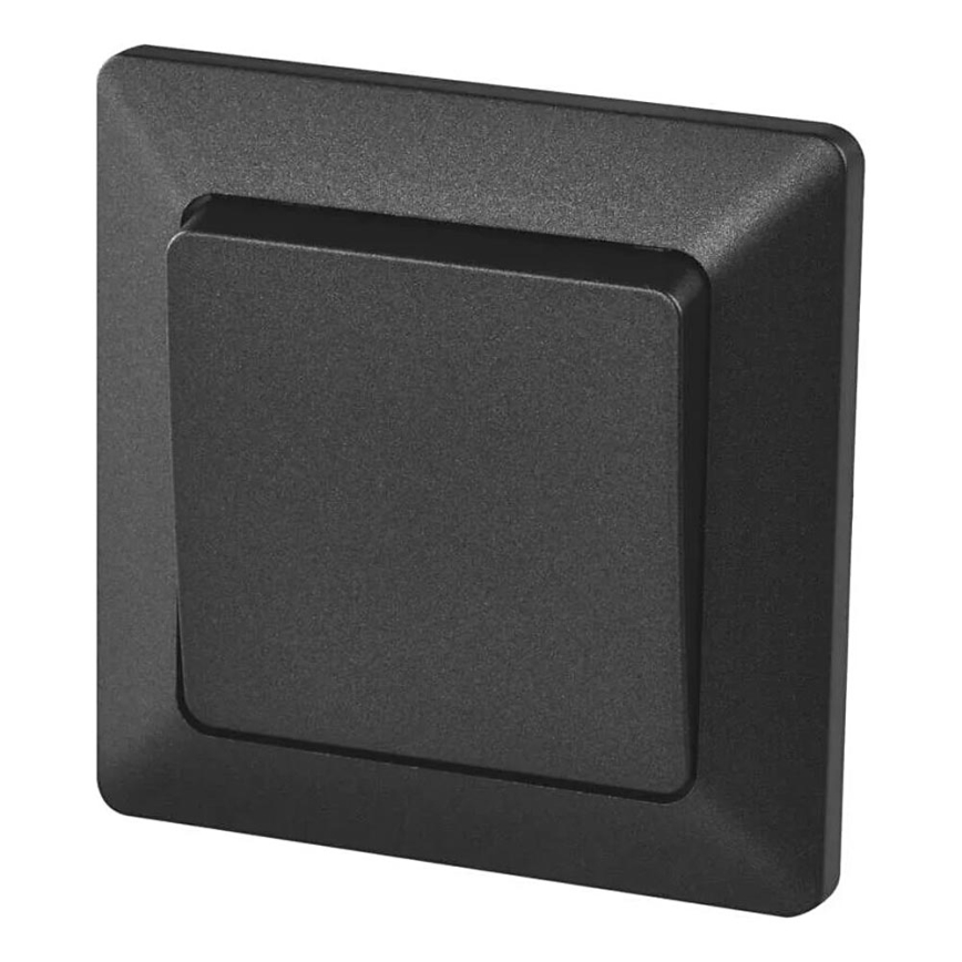 Mājas slēdzis slēdzis 250V/10A antracīta