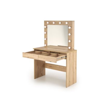 Makiāžas galds AMORIO Artisan ozols