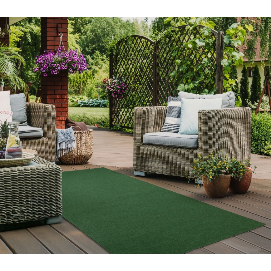 Mākslīgās zāles paklājs PEMBA 100x200 cm, 7 mm, zaļš