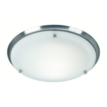 Markslöjd 102527 - Vannas istabas griestu lampa ARE 1xE27/60W/230V IP44 matēts hroms