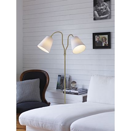 Markslöjd 105274 - Stāvlampa MODENA 2xE27/60W/230V