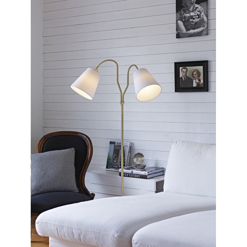 Markslöjd 105274 - Stāvlampa MODENA 2xE27/60W/230V