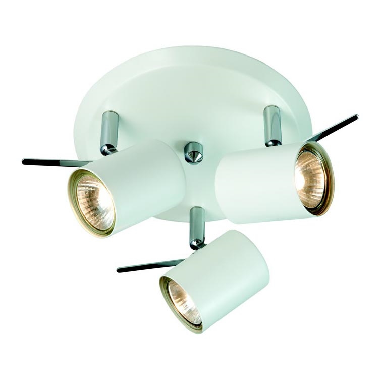 Markslöjd 105483 - Starmetis HYSSNA 3xGU10/50W/230V IP21 balts