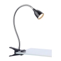 Markslöjd 106092  - LED Galda lampa ar skavu TULIP LED/3W/230V melna