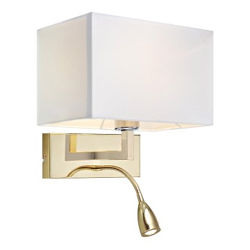 Markslöjd 106308 - LED Sienas lampa SAVOY LED/3W+E27/60W/230V