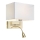 Markslöjd 106308 - LED Sienas lampa SAVOY LED/3W+E27/60W/230V