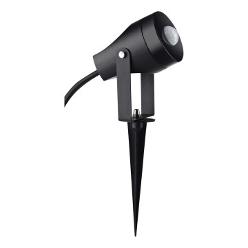 Markslöjd 106940 - Āra kustību un krēslas sensors PIR GARDEN24 IP44 melns