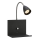 Markslöjd 107141 - Aptumšojams sienas gaismeklis ar USB kontaktligzdu LOGI 1xGU10/7W/230V