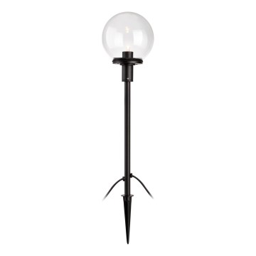 Markslöjd 107283 - LED āra lampa GARDEN24 LED/3W/24V 60 cm IP44 melna/caurspīdīga