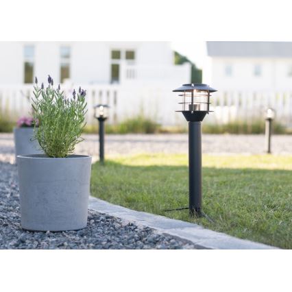 Markslöjd 107290 - LED Āra lampa GARDEN 24 LED/3W/24V 45 cm IP44 melna