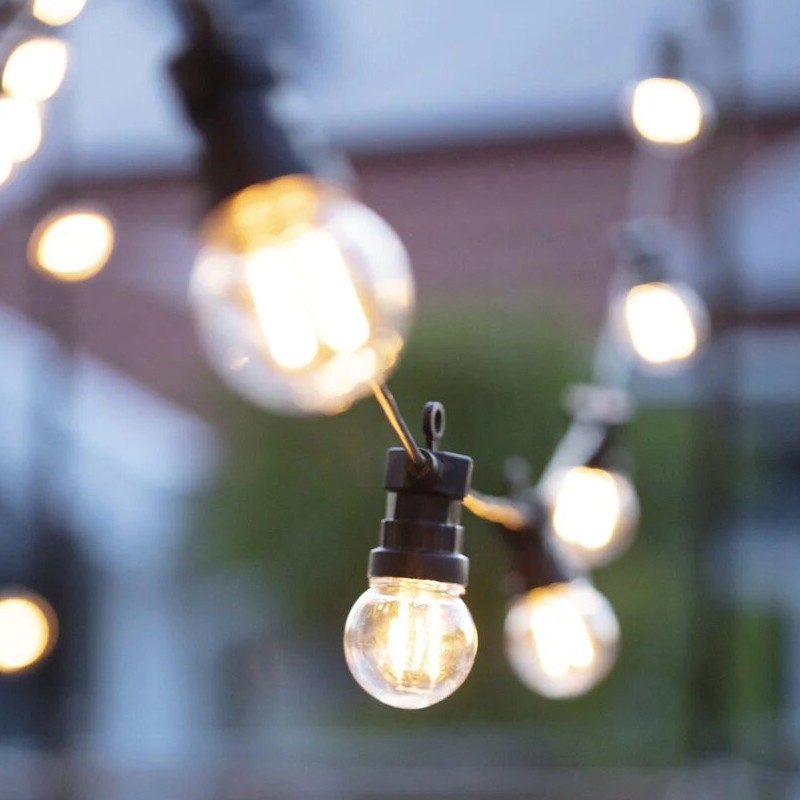 Markslöjd 107292 - LED Āra dekoratīva virtene GARLAND GARDEN 10xLED 5,5m IP44