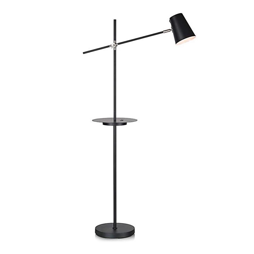 Markslöjd 107307 - Grīdas lampa ar USB LINEAR 1xE14/40W/230V