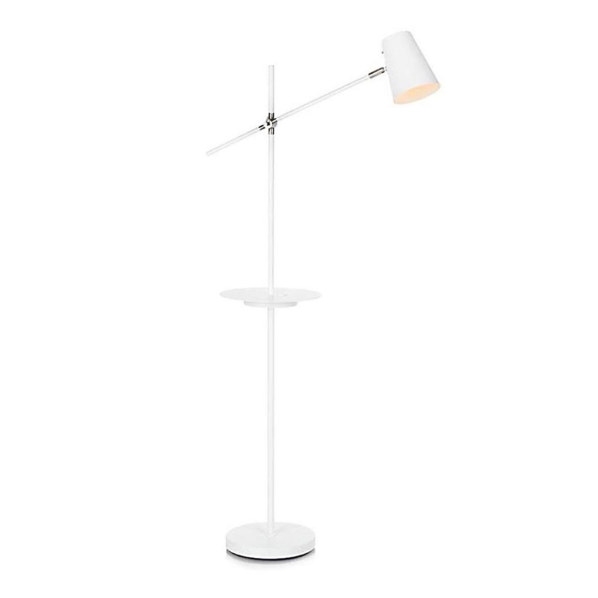 Markslöjd 107308 - Grīdas stāvlampa ar USB LINEAR 1xE14/40W/230V