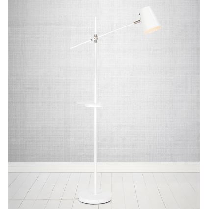 Markslöjd 107308 - Grīdas stāvlampa ar USB LINEAR 1xE14/40W/230V