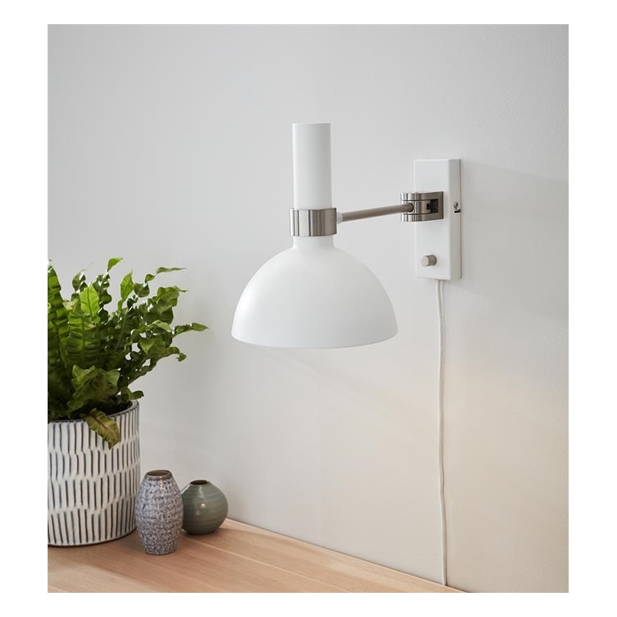 Markslöjd 107499 - Aptumšojama sienas lampa LARRY 1xE27/60W/230V