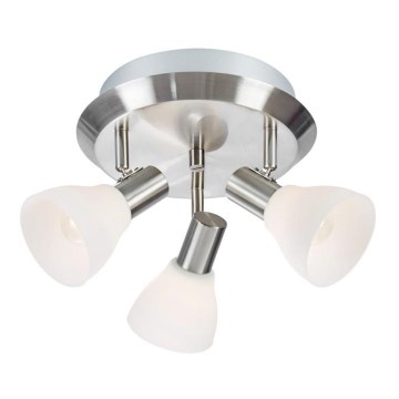 Markslöjd 107505 - Starmetis VERO 3xE14/40W/230V spīdīgi hromēts
