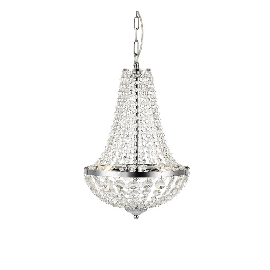 Markslöjd 107550 - Kristāla vannasistabas lustra uz ķēdes GRÄNSÖ 2xG9/20W/230V IP44