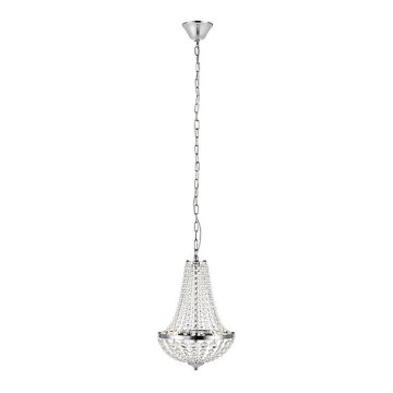 Markslöjd 107550 - Kristāla vannasistabas lustra uz ķēdes GRÄNSÖ 2xG9/20W/230V IP44