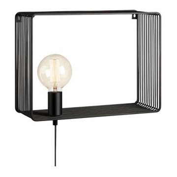 Markslöjd 107814 - Sienas lampa SHELF 1xE27/60W/230V