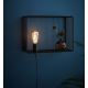 Markslöjd 107814 - Sienas lampa SHELF 1xE27/60W/230V