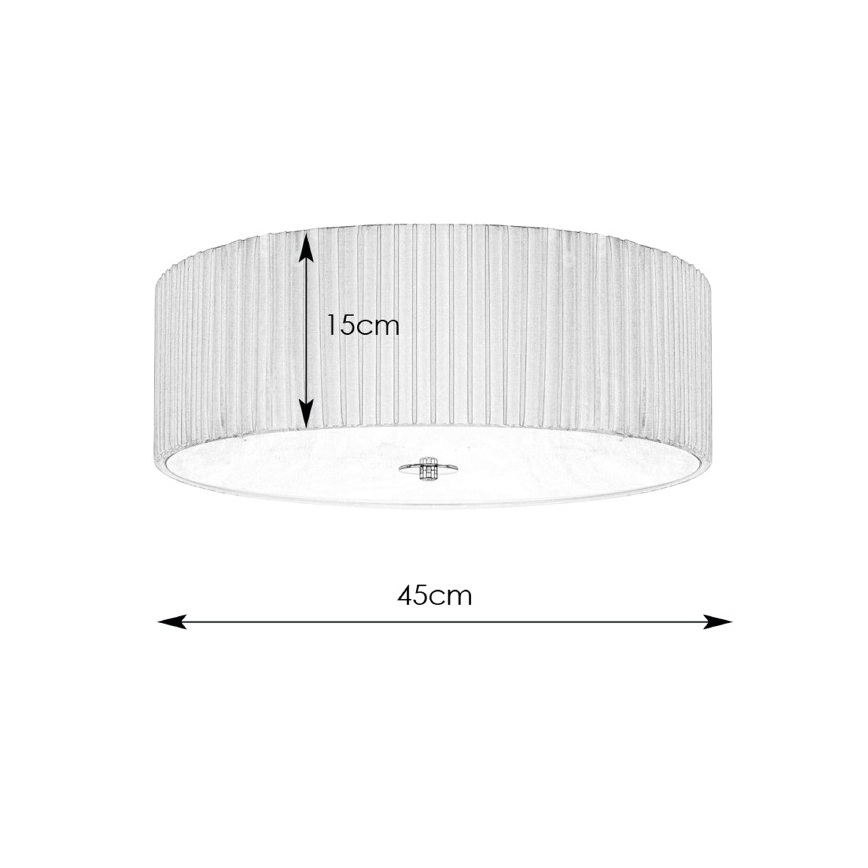 Markslöjd 107862 - Griestu gaismeklis JACKIE 3xE14/40W/230V