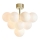 Markslöjd 107912 - Piestiprināma griestu lustra MERLOT 13xG9/20W/230V Ø 56 cm balta/zelta