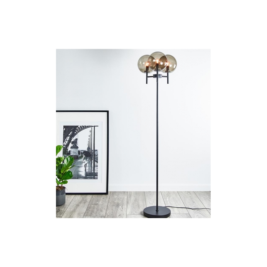 Markslöjd 107947 - Stāvlampa CROWN 3xE14/20W/230V