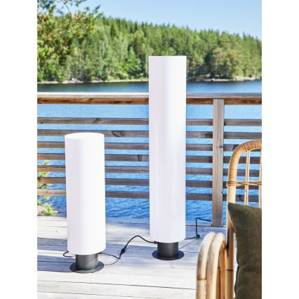 Markslöjd 107986 - Āra LED lampa GARDEN24 LED/20W/24V 110 cm IP44 melna