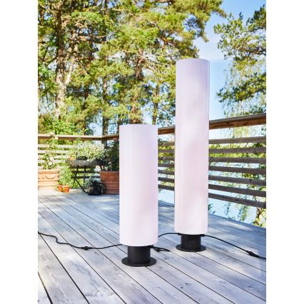 Markslöjd 107986 - Āra LED lampa GARDEN24 LED/20W/24V 110 cm IP44 melna