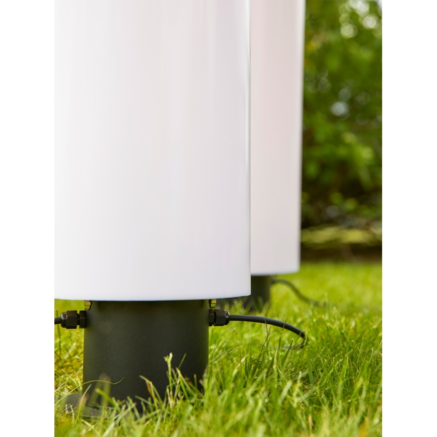 Markslöjd 107986 - Āra LED lampa GARDEN24 LED/20W/24V 110 cm IP44 melna