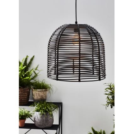 Markslöjd 107990 - LED āra pakaramais gaismeklis GARDEN24 LED/2,86W/24V IP44 rotangs/melns
