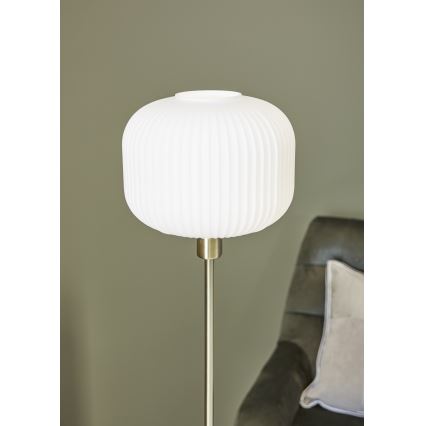 Markslöjd 108054 - Grīdas lampa SOBER 1xE27/40W/230V misiņš