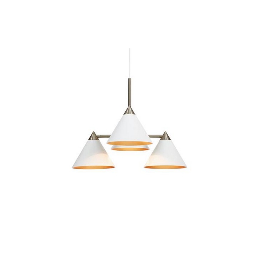 Markslöjd 108077 - Lustra uz auklas KLINT 4xE14/40W/230V balta