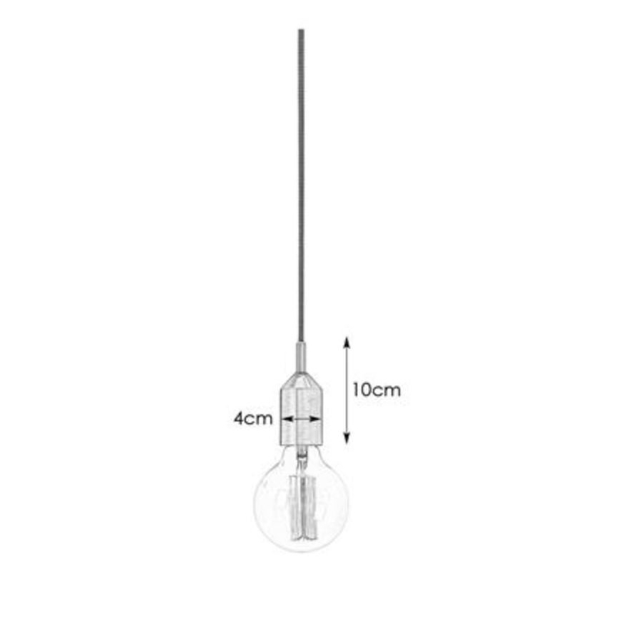Markslöjd 108098 - Lustra uz auklas BRONX 3xE27/60W/230V bronzas