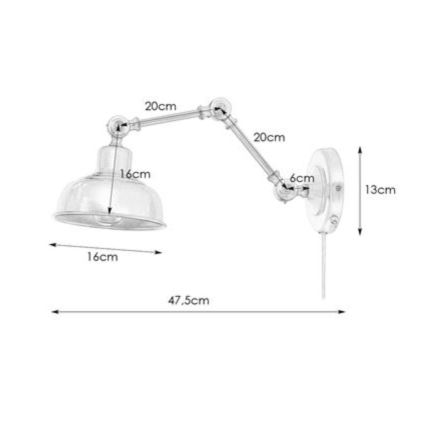 Markslöjd 108115 - Sienas gaismeklis GRIMSTAD 1xE27/60W/230V