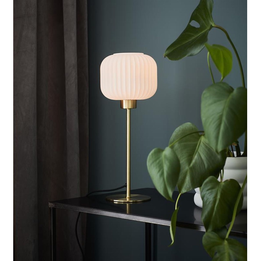Markslöjd 108120 - Galda lampa SOBER 1xE27/60W/230V misiņa