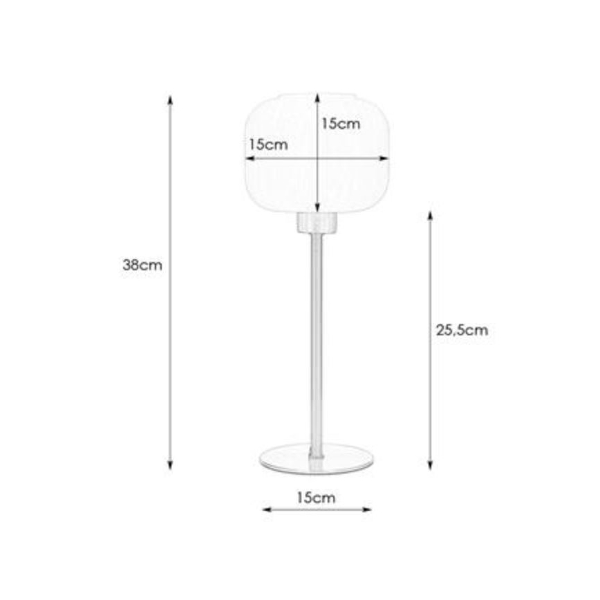 Markslöjd 108121 - Galda lampa SOBER 1xE27/60W/230V matēta hroma