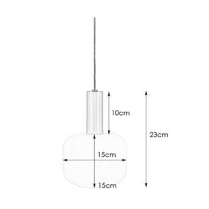 Markslöjd 108122 - Lustra uz auklas SOBER 1xE14/40W/230V matēta hroma