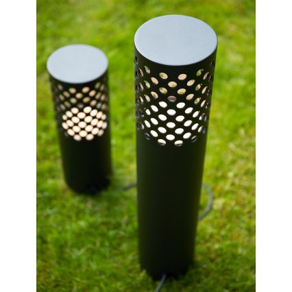 Markslöjd 108174 - LED āra lampa GARDEN24 LED/6W/24V 70 cm IP44 melna