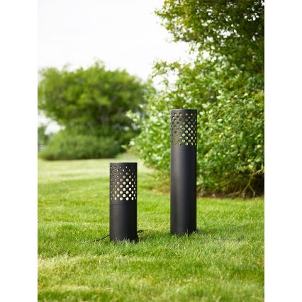 Markslöjd 108174 - LED āra lampa GARDEN24 LED/6W/24V 70 cm IP44 melna