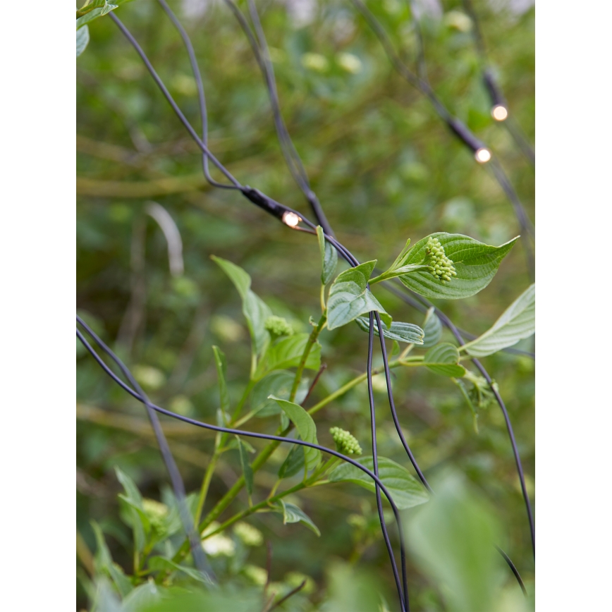 Markslöjd 108178 - LED āra Ziemassvētku aizkars GARDEN24 160xLED/4W/24V 2x2m siltā balta