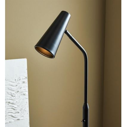 Markslöjd 108206 - Grīdas lampa CREST 1xGU10/7W/230V melna