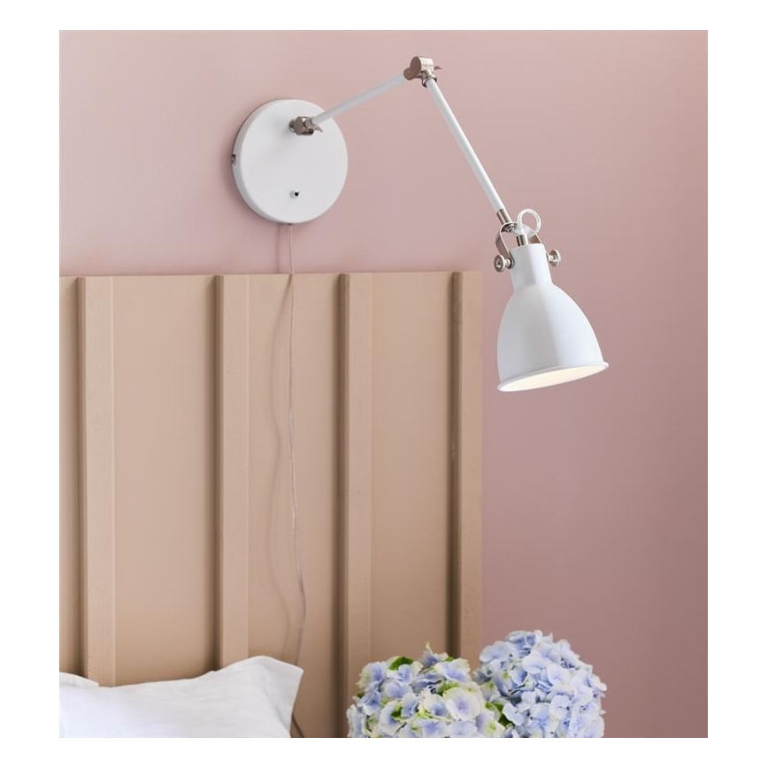 Markslöjd 108249 - Sienas lampa HOUSE 1xE14/40W/230V balts