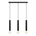 Markslöjd 108262 - Lustra ar auklu SENCILLO 3xE27/40W/230V melna