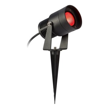 Markslöjd 108404 - LED RGBW āra lampa GARDEN24 LED/6W/24V 30 cm IP44 melna