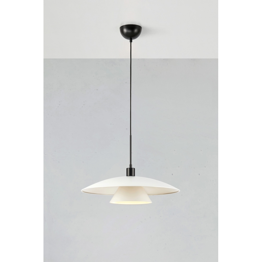 Markslöjd 108430 - Lustra ar auklu MILLINGE 1xE27/40W/230V balta