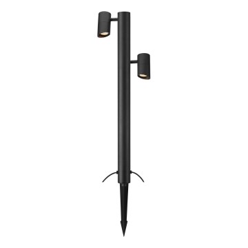 Markslöjd 108486 - LED Āra lampa GARDEN24 2xLED/6W/24V 80 cm IP44 melna
