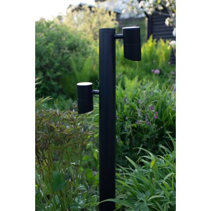 Markslöjd 108486 - LED Āra lampa GARDEN24 2xLED/6W/24V 80 cm IP44 melna