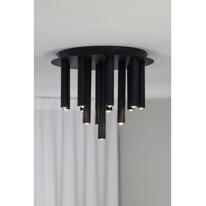 Markslöjd 108505 - Griestu lampa GOCCE 13xG9/10W/230V melna